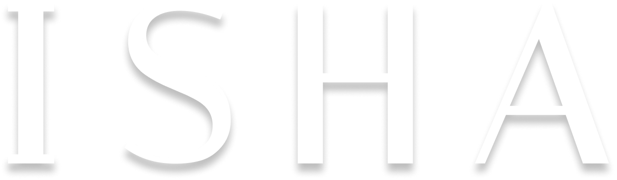 Isha Health Original Logo White